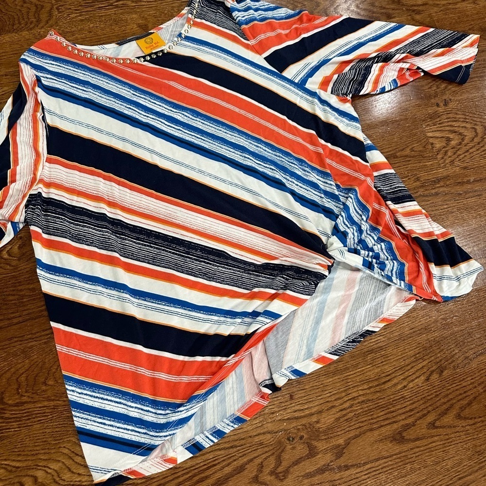 # Ruby Rd. Women’s striped 2X top